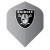NFL Raiders Flight Set Grey