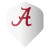 NCAA Alabama custom flight set White