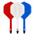 Flight Deck-One Piece Dart Flight and Shaft System-Tricolor