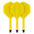Flight Deck-One Piece Dart Flight and Shaft System-Yellow