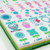 Crystal Confetti Citrus Green Mahjong Tile Set