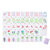 American Mahjong 4 Layer Purple Acrylic Tiles