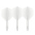 Red Dragon Nitro Flite Solid White and White