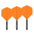 Red Dragon Nitro Flite Orange and Black