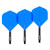 Nitro Flite - Black Shaft and Blue Flight