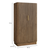 Imperial Aria Wine and Bar Cabinet in Umber