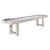 American Heritage Lanai Outdoor Shuffleboard Table in Oyster Grey