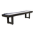 American Heritage Lanai Outdoor Shuffleboard Table in Obsidian Black
