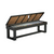 American Heritage Lanai Outdoor Storage Bench in Obsidian Black