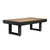 American Heritage Lanai Outdoor Dining Top in Obsidian Black
