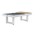 American Heritage Lanai Outdoor Dining Top in Pearl White