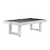 American Heritage Lanai Outdoor Dining Top in Pearl White