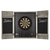 Presidential Billiards Rustic Barndoor Gray Dartboard Cabinet