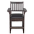 Presidential Billiards Charcoal Brown King Spectator Chair
