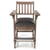 Presidential Billiards Weathered Oak King Spectator Chair