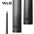 VELO Burgundy Pool Cue w/ 12.2mm Carbon Fiber Shaft