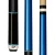 Rage Blue Blazer Cue with Black Nylon Wrap