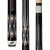 Dufferin Black & Curly Maple Cue with Black Linen Wrap (D-SE22)
