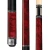 Players C-960 Crimson Birdseye Pool Cue | 2-Piece Maple with Linen Wrap