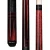 Players E2345 Cocobolo Zebrawood Pool Cue | Leatherette Wrap