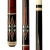 Players G-3395 Cherry Blue Recon Wrapless Pool Cue | 2-Piece Maple