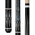 Players Black Blue Recon Pool Cue | 2-Piece Linen Wrap G-4118
