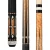 Players G4142 Light Coffee Birdseye & Imitation Bone Pool Cue | Black Linen Wrap, 13mm Le Pro Tip