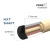 Pure X HXT 12.75mm Low Deflection Pool Cue Shaft 5⁄16 x 18, Black Collar w/Silver Ring
