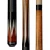 Lucasi Custom LZC37 Pool Cue | Antique Birdseye & Cocobolo | Black Irish Linen Wrap