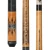 Lucasi Custom LZC49 Pool Cue | Grey Stained Birdseye & Lucite Inlays | Wrapless