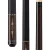 Lucasi Custom LZC61 Matte Pool Cue | Black Palm & Bocote | Irish Linen Wrap