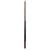 Lucasi Custom LZDU14 Duo Pool Cue | Garnet Red & Exotic Apitong | Lizard Leather Wrap