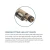 Lucasi Hybrid Zero Flexpoint Spliced 11.75mm Shaft - Uni-Loc - Silver Ring