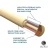 Lucasi Hybrid Zero Flexpoint Spliced 11.75mm Shaft - Uni-Loc - 3mm RG Ring