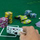 Showdown Poker Chip Set in Aluminum Case
