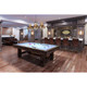 Imperial Reno Weathered Dark Chestnut Pool Table