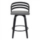 Armen Living Jayden Swivel Bar Stool