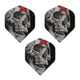 Dart World Alchemy Red X Skull Flights