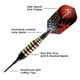 Great Lakes Dart Viper Atomic Bee Black Soft Tip Darts 16g