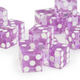 Transparent Square Edge Precision Dice - 19mm