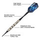 Great Lakes Dart Viper Silver Thunder 4 Knurled Soft Tip Darts 16g