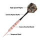 Great Lakes Dart Fat Cat Realtree Hardwoods HD Steel Tip Darts 23g