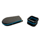 Clack Attack Square Magnetic Chalk Holder - Blue/Black