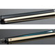 Koda KD47BL Onyx & Blue Chrome Wrapless Pool Cue