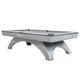 Rasson Ox II Pool Table in Silver Fluorocarbon