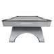 Rasson Ox II Pool Table in Silver Fluorocarbon
