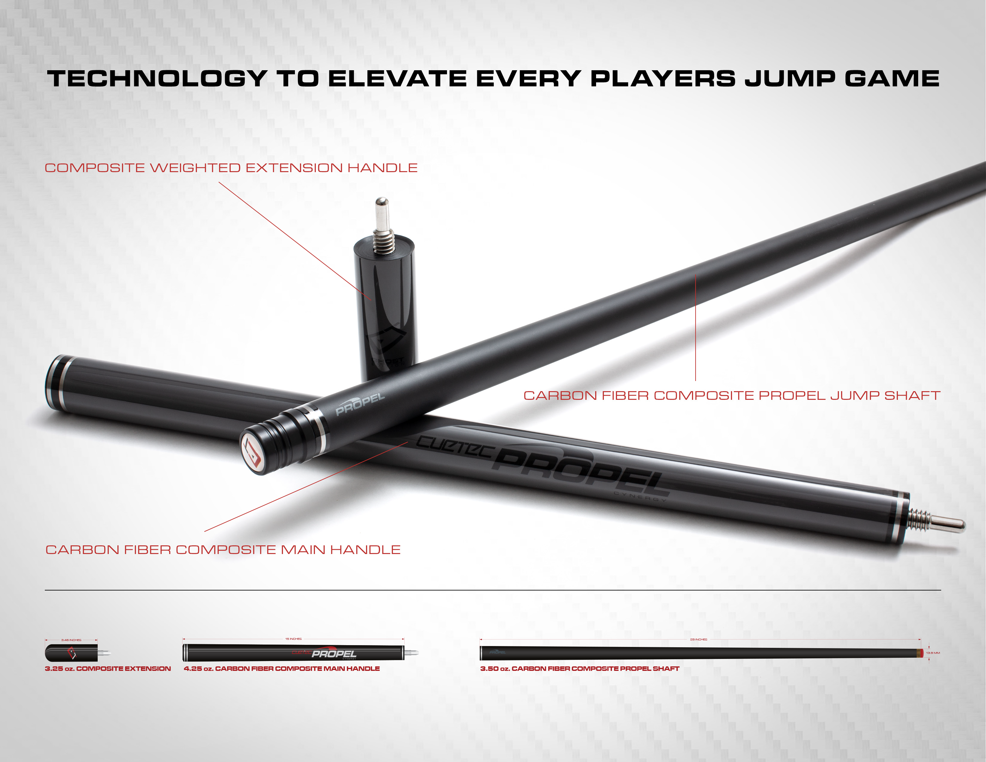 Cuetec Ghost Propel Jump Cue