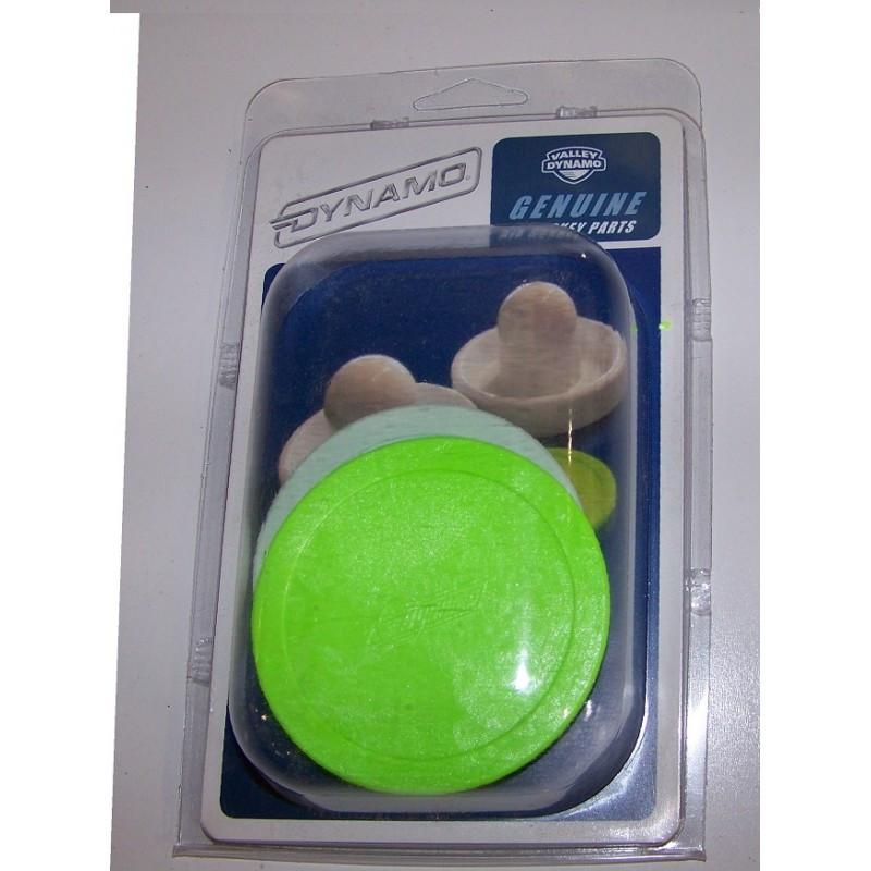 thumbnail image 2 of New Official Valley Dynamo 3 1/4" White Air Hockey Puck – Official Size & Weight 2 of 5