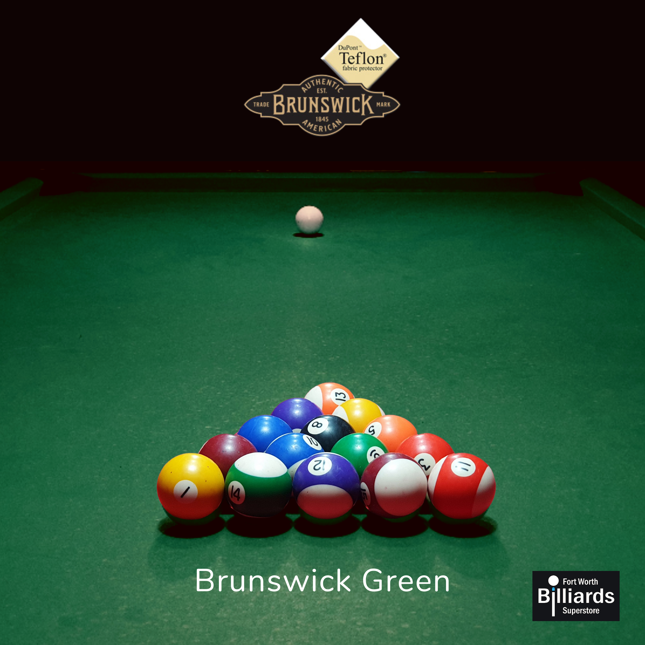 Greenleaf Billards Cowboys vs Saints Pool Balls