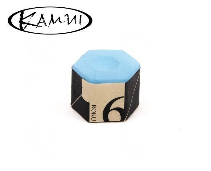 Kamui Chalk - 'Roku' Pool Chalk Blue - 1 Piece • Billiards Direct